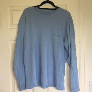 Vineyard vines long sleeve pocket t-shirt